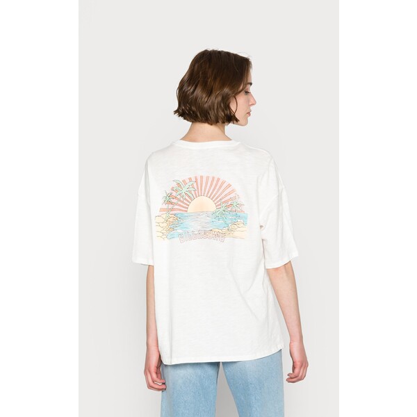 Billabong SUNNY SNAPPER TEE T-shirt z nadrukiem salt crystal BI721D09N-A11