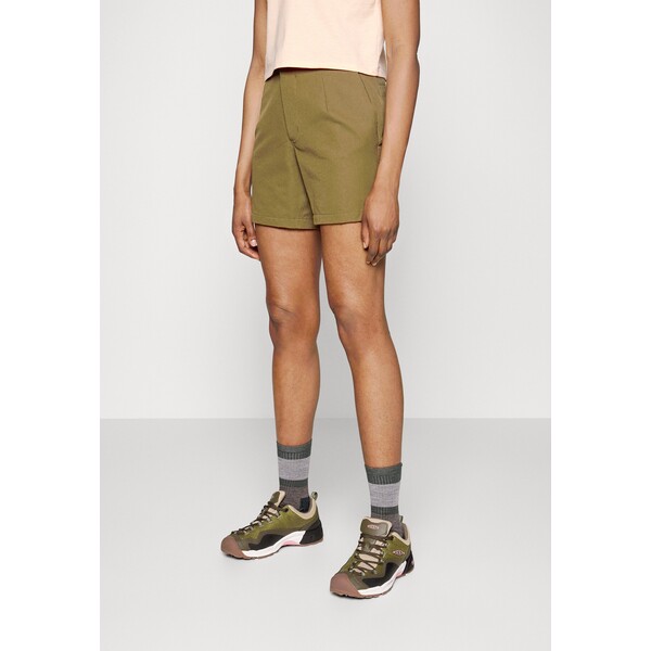 The North Face PROJECT SHORT Krótkie spodenki sportowe military olive TH341E07A-N11