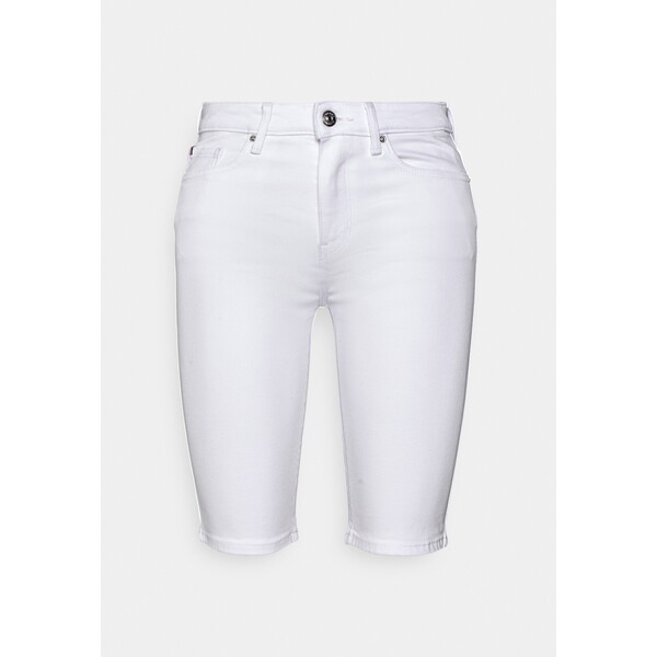 Tommy Hilfiger VENICE BERMUDA Szorty jeansowe optic white TO121S03S-A11