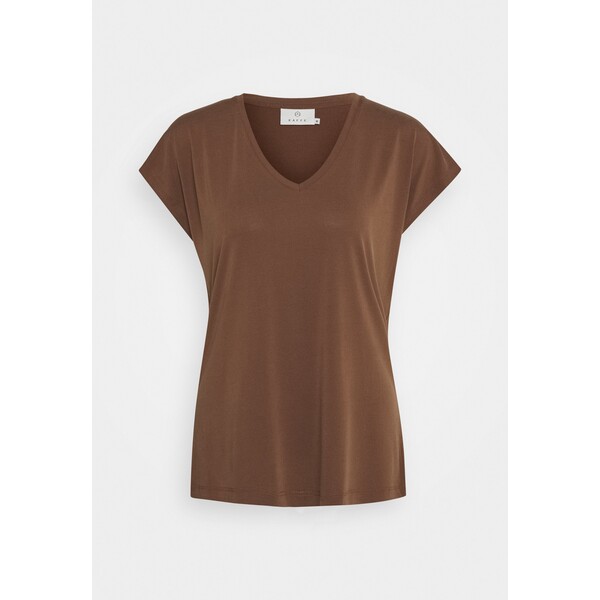 Kaffe LISE T-shirt basic brown KA321D077-O11