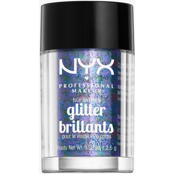 Nyx Professional Makeup FACE & BODY GLITTER Brokat 11 violett NY631E01A-I11