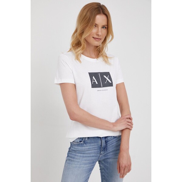 Armani Exchange t-shirt bawełniany 3LYTKE.YJ5MZ