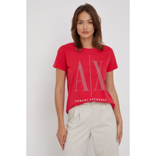Armani Exchange t-shirt bawełniany 8NYTDX.YJG3Z