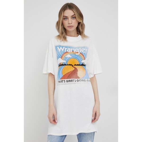 Wrangler t-shirt bawełniany W9N7GFW02