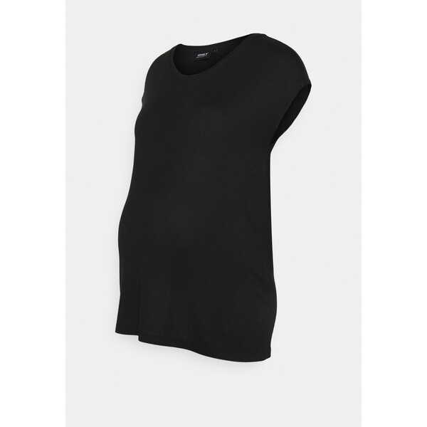 ONLY MATERNITY OLMWILMA T-shirt z nadrukiem black ON329G000-Q11