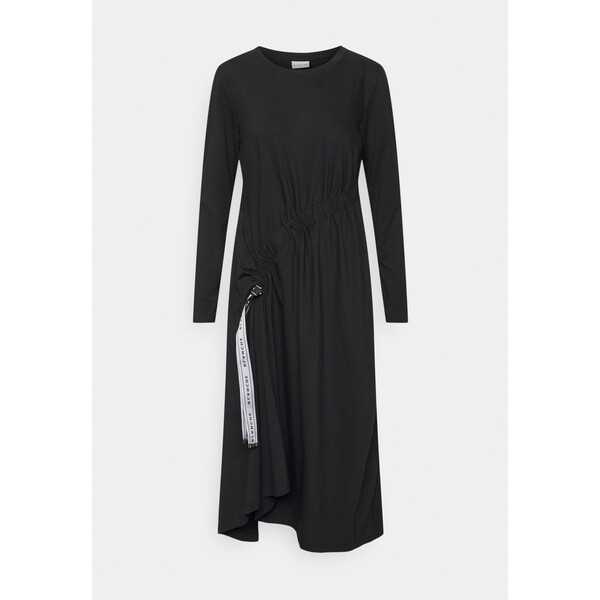 BLANCHE MAIN DRAW DRESS Sukienka z dżerseju black BLW21C00D-Q12