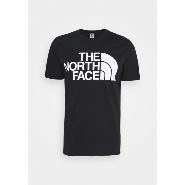 The North Face STANDARD TEE T-shirt z nadrukiem black TH322O01G-Q11