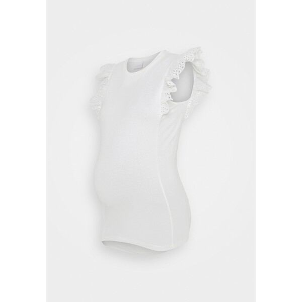 MAMALICIOUS MLMAYA T-shirt z nadrukiem snow white M6429G0PF-A11