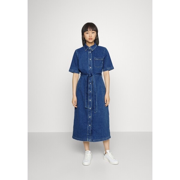 ONLY Petite ONLMIRIAM LIFE DRESS Sukienka jeansowa medium blue denim OP421C0CA-K11
