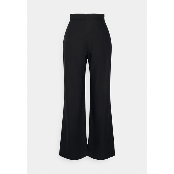 Calvin Klein WIDE LEG PANT Spodnie materiałowe black 6CA21A022-Q11