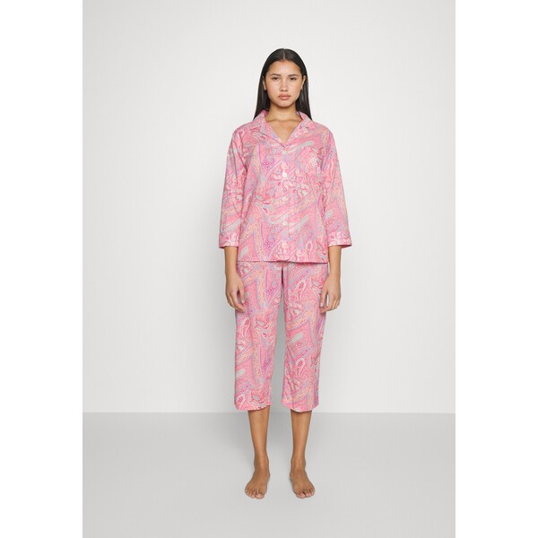 Lauren Ralph Lauren CAPRI Piżama pink L4281P06F-J11