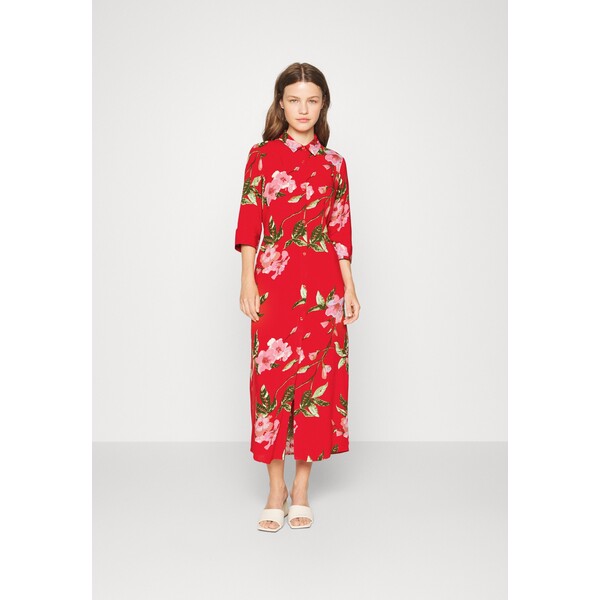 ONLY Petite ONLNOVA LIFE DRESS Sukienka koszulowa chinese red OP421C072-G11