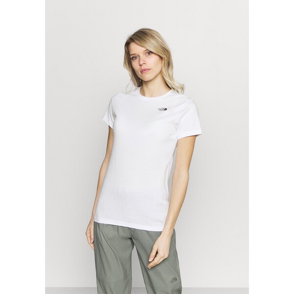 The North Face SIMPLE DOME TEE T-shirt basic white TH341D03Q-A11