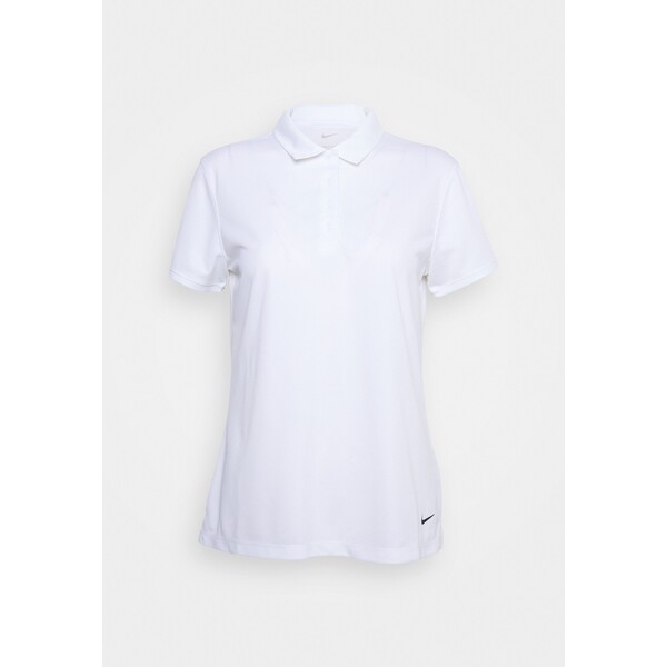 Nike Golf VICTORY Koszulka sportowa white/black NI441D036-A11