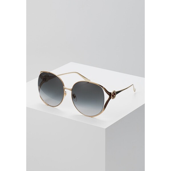 Gucci Okulary przeciwsłoneczne gold/grey GU451K00M-F11