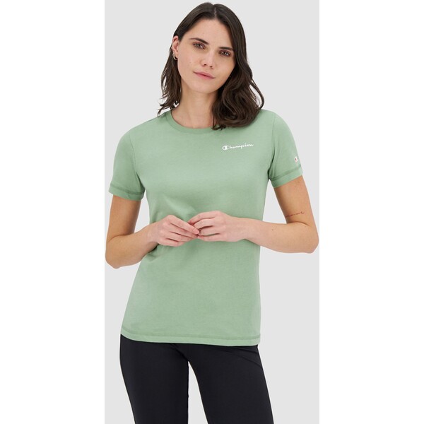 Champion T-shirt basic light green C7621E005-M11