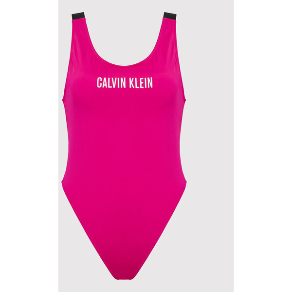 Calvin Klein Swimwear Strój kąpielowy KW0KW01597 Różowy