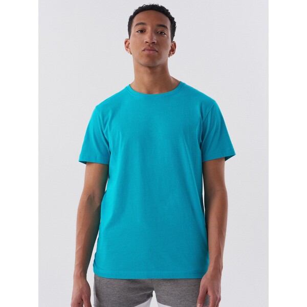 Cropp Niebieska koszulka 2998K-66X