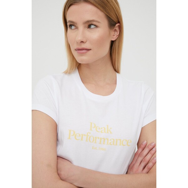 Peak Performance t-shirt bawełniany G77280010
