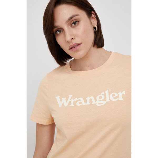 Wrangler t-shirt bawełniany W7N4GHA22