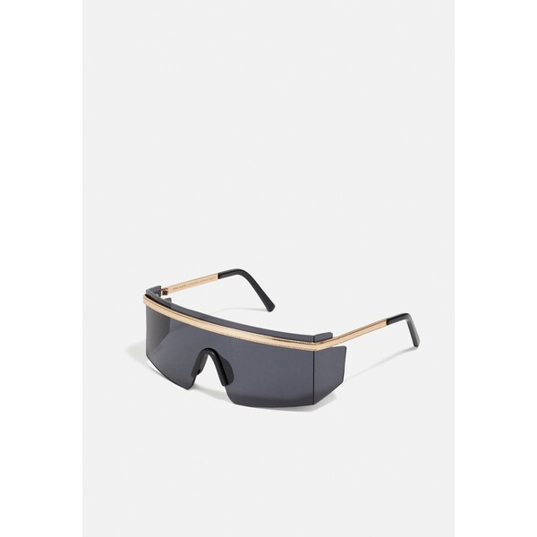Urban Classics SUNGLASSES SARDINIA Okulary przeciwsłoneczne black/gold-coloured UR654K00D-Q11