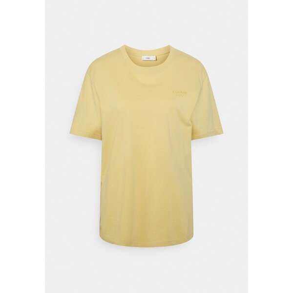 CLOSED EMBROIDERED T-shirt basic yellow calcite CL321D023-E11