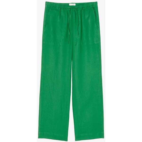 Marc O'Polo Spodnie materiałowe preppy green MA321A0NT-M11