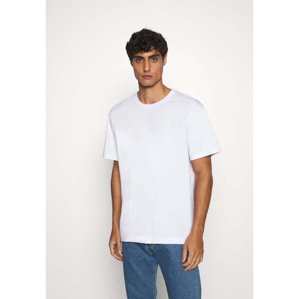 ARKET T-shirt basic white light ARU22O001-A11