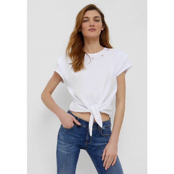 Liu Jo Jeans T-shirt z nadrukiem white L2521D082-A11