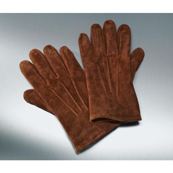 Tchibo Rękawiczki ze skóry welurowej 400046996