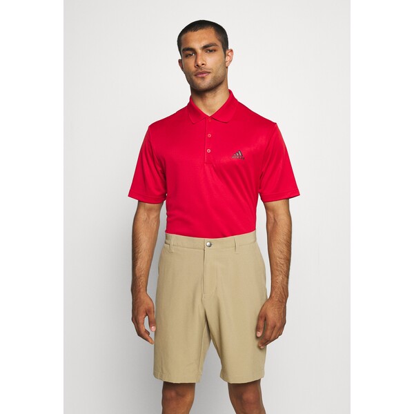 adidas Golf PERFORMANCE Koszulka polo collegiate red TA442D037-G11