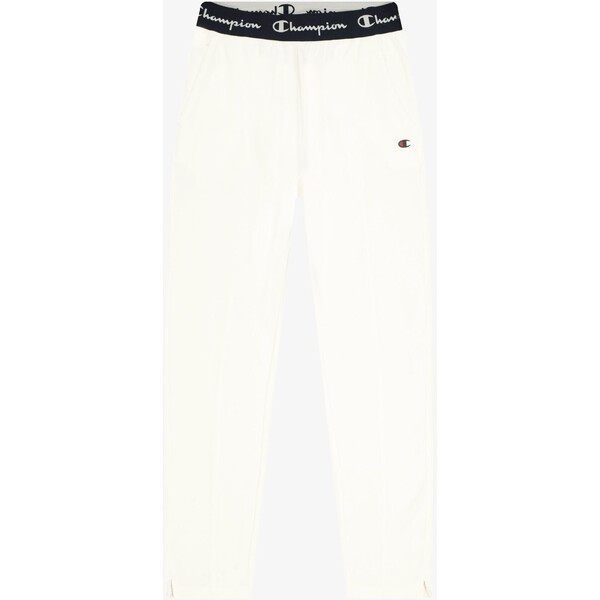 Champion SLIM PANTS Spodnie treningowe white C7641E05Y-A11