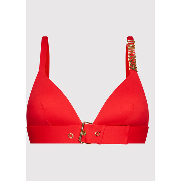 MOSCHINO Underwear & Swim Góra od bikini A5703 5508 Czerwony