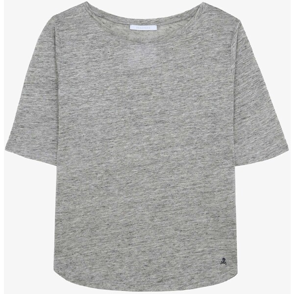 Scalpers T-shirt basic grey melange SCF21E02I-C11
