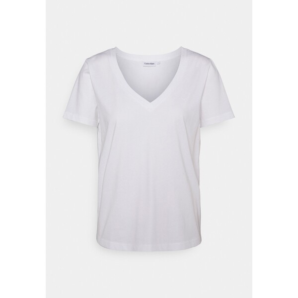Calvin Klein V NECK T-shirt basic bright white 6CA21D04S-A11