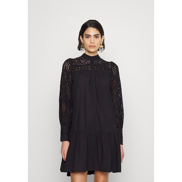 Bruuns Bazaar SIENNA LAFAYETTE DRESS Sukienka koszulowa black BR321C091-Q11