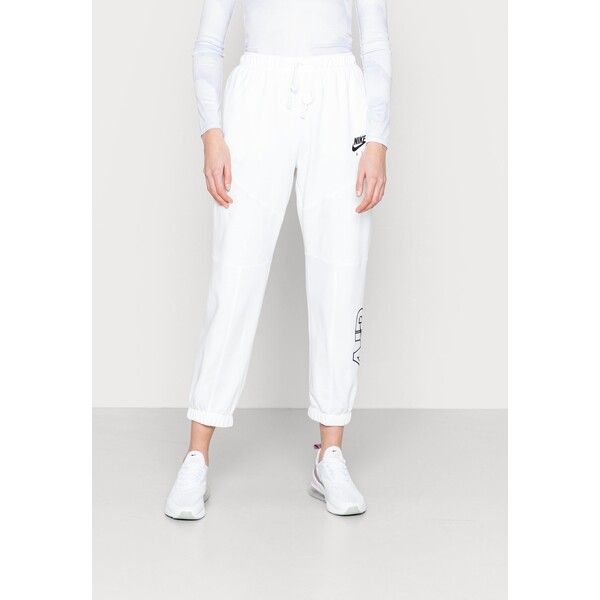 Nike Sportswear AIR PANT Spodnie treningowe white/black NI121A0IG-A11