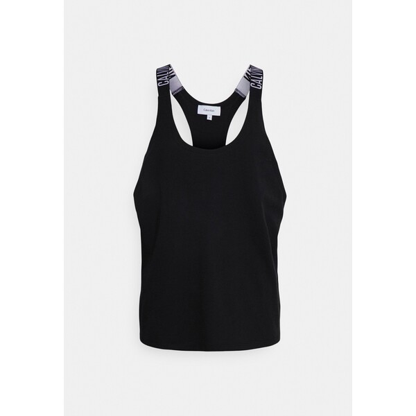 Calvin Klein Swimwear TANK Koszulka do spania black C1781H01Y-Q11
