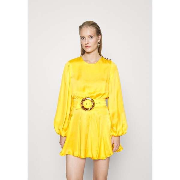 DIANE Paris DAPHNÉ Sukienka koktajlowa yellow D2S21C002-E11