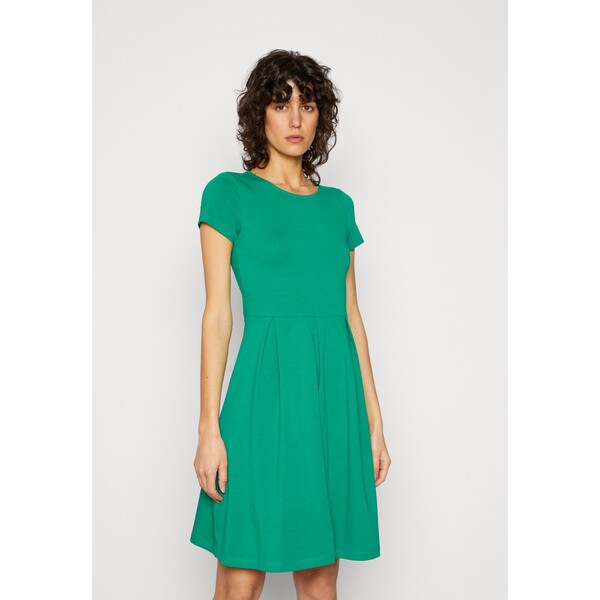 Anna Field Sukienka z dżerseju green AN621C1IT-M12