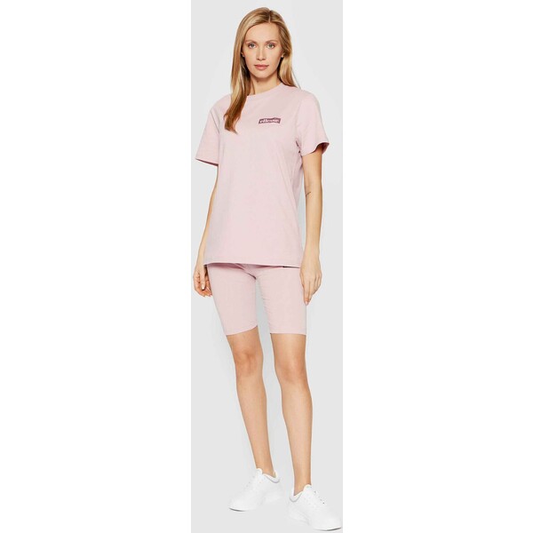 Ellesse VIKINS T-shirt z nadrukiem light pink EL921D0AF-J11