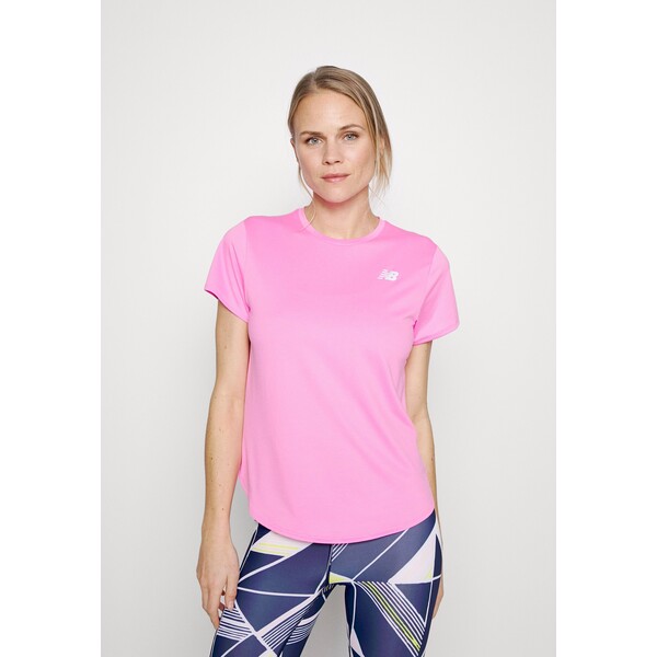 New Balance ACCELERATE SHORT SLEEVE T-shirt basic vibrant pink NE241D05I-J11