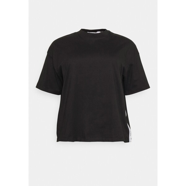 Calvin Klein Jeans Plus SIDE REPEAT LOGO TEE T-shirt basic black C2Q21D01F-Q11