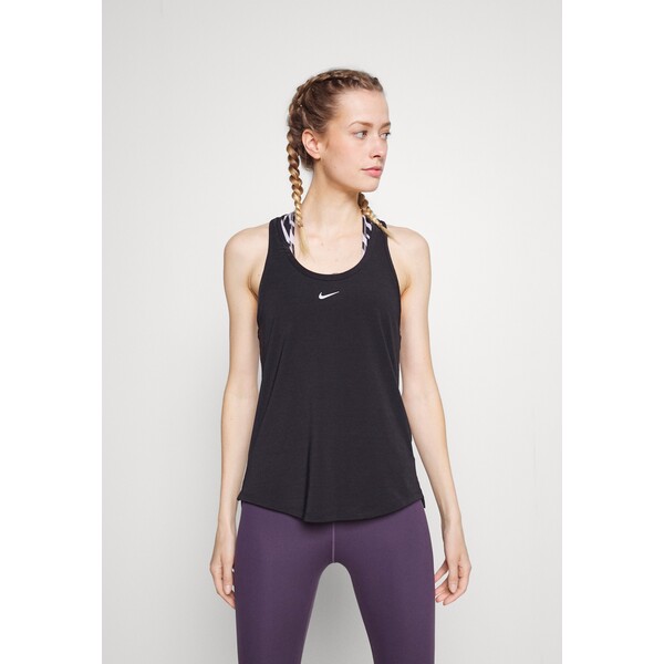 Nike Performance ONE LUXE Top black/silver N1241D1LH-Q11