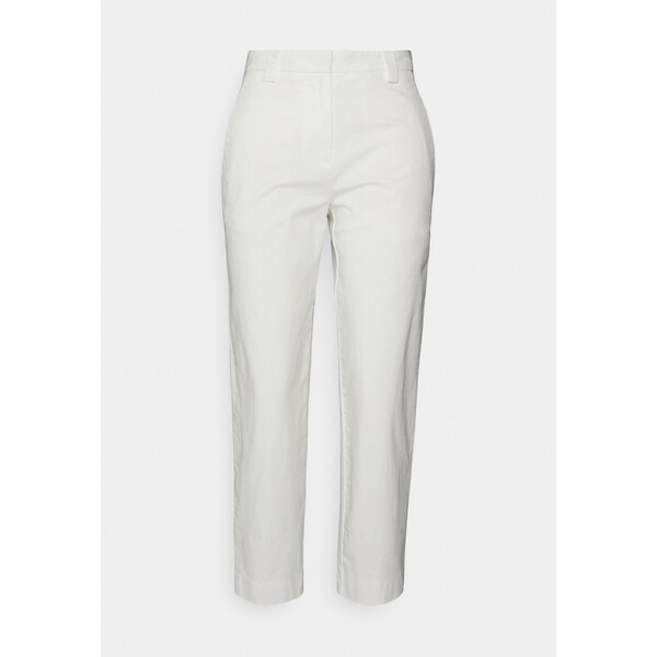 Marc O'Polo PANTS STYLE TAPERED FIT MEDIUM RISE WIDE BELTLOOPS Spodnie materiałowe salty white MA321A0KG-A11