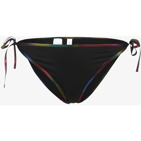 Calvin Klein Underwear CHEEKY SIDE TIE Dół od bikini pvh black C1181I00T-Q11