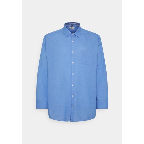 Jack's Sportswear FIL A FIL SHIRT BOX COMFORT FIT Koszula blue JAL22D01J-K12