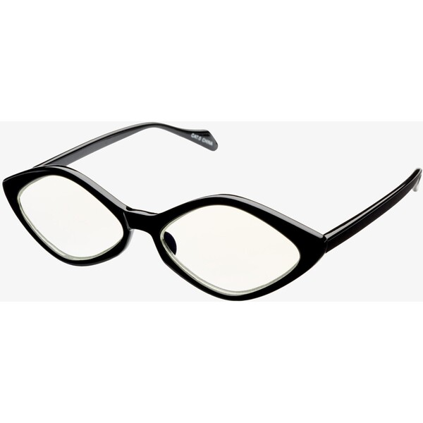 Icon Eyewear PUK BLUE LIGHT GLASSES Okulary z filtrem światła niebieskiego black ICA51K00L-Q11