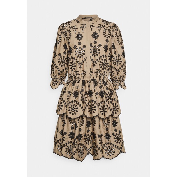 Bruuns Bazaar ROSIE SINEA DRESS Sukienka koszulowa cold sand BR321C07E-B11