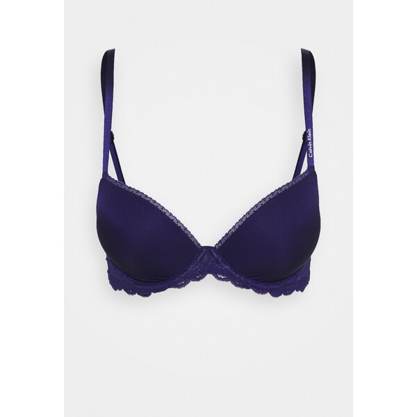 Calvin Klein Underwear SEDUCTIVE COMFORT LIFT DEMI Biustonosz bardotka purple fuss C1181A04T-I13